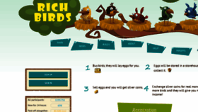 What Rich-birds.me website looked like in 2021 (2 years ago)