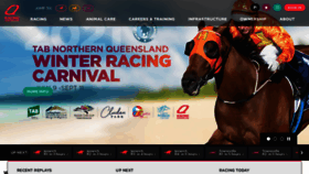 What Racingqueensland.com.au website looked like in 2021 (2 years ago)