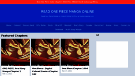 What Readonepiece.com website looked like in 2021 (2 years ago)