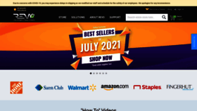 What Revoamerica.com website looked like in 2021 (2 years ago)
