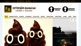 What Reversaohumana.com.br website looked like in 2021 (2 years ago)