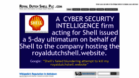 What Royaldutchshellplc.com website looked like in 2021 (3 years ago)