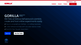 What Research.sc website looked like in 2021 (2 years ago)