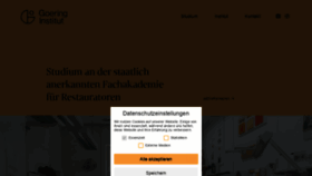 What Restaurierung-goering.de website looked like in 2021 (2 years ago)