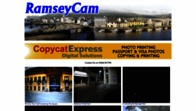 What Ramseycam.com website looked like in 2021 (2 years ago)