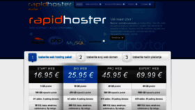 What Rapidhoster.net website looked like in 2021 (2 years ago)
