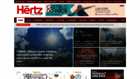 What Radiohertz.pt website looked like in 2021 (2 years ago)
