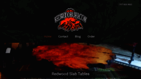 What Redwoodburl.com website looked like in 2021 (2 years ago)