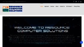 What Resourcecomputer.com website looked like in 2021 (2 years ago)