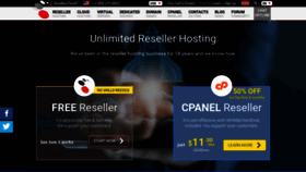 What Resellerpanel.com website looked like in 2021 (2 years ago)