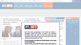 What Rtlinfo.be website looked like in 2021 (2 years ago)