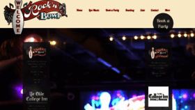 What Rocknbowl.com website looked like in 2021 (2 years ago)