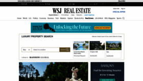 What Realestatejournal.com website looked like in 2021 (2 years ago)