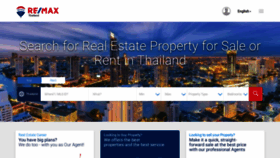 What Remax.co.th website looked like in 2021 (4 years ago)