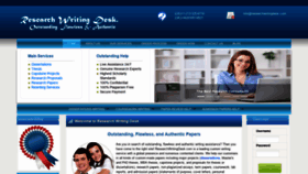 What Researchwritingdesk.com website looked like in 2021 (2 years ago)