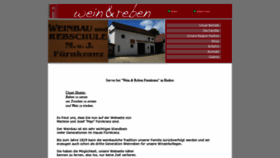 What Rebschule-fuernkranz.at website looked like in 2021 (2 years ago)