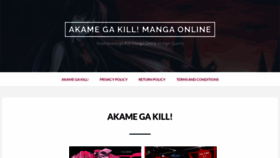What Read-akamegakill.com website looked like in 2021 (2 years ago)