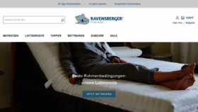 What Ravensberger-matratzen.de website looked like in 2021 (2 years ago)