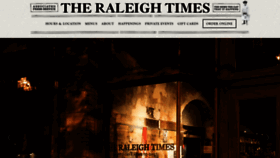 What Raleightimesbar.com website looked like in 2021 (2 years ago)