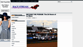 What Racestream.blogspot.com website looked like in 2021 (2 years ago)