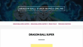 What Readdragonballsuper.online website looked like in 2021 (2 years ago)