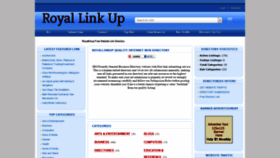 What Royallinkup.com website looked like in 2021 (2 years ago)