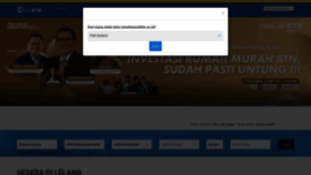 What Rumahmurahbtn.co.id website looked like in 2021 (2 years ago)