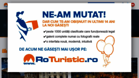 What Roturistic.ro website looked like in 2021 (2 years ago)