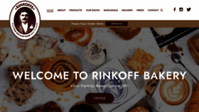 What Rinkoffbakery.co.uk website looked like in 2021 (2 years ago)