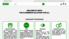 What Riich.me website looked like in 2021 (2 years ago)