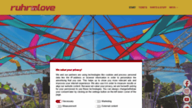 What Ruhr-in-love.de website looked like in 2021 (2 years ago)