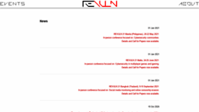 What Revuln.com website looked like in 2021 (2 years ago)