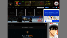 What Runehq.com website looked like in 2021 (2 years ago)