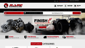 What Rareelectrical.com website looked like in 2021 (2 years ago)