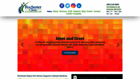 What Rochesterclinic.com website looked like in 2021 (2 years ago)