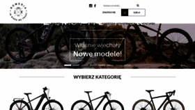 What Roweria.pl website looked like in 2021 (2 years ago)