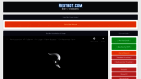 What Rextbot.com website looked like in 2021 (2 years ago)