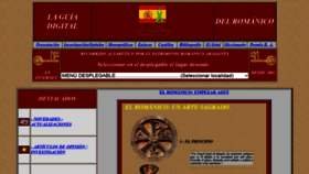 What Romanicoaragones.com website looked like in 2021 (2 years ago)