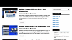 What Rarbg.cc website looked like in 2021 (2 years ago)