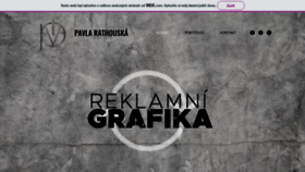 What Rathouska.cz website looked like in 2021 (2 years ago)
