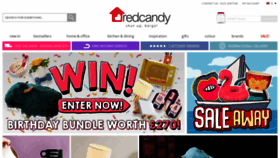 What Redcandy.co.uk website looked like in 2021 (2 years ago)