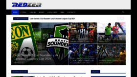 What Redzer.tv website looked like in 2021 (2 years ago)