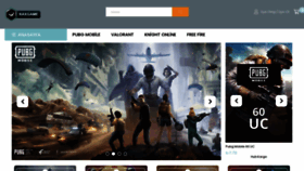 What Raxgame.com website looked like in 2021 (4 years ago)