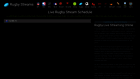 What Rugbystreams.me website looked like in 2021 (2 years ago)