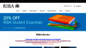 What Ribabookshops.com website looked like in 2021 (2 years ago)