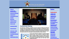 What Rosicrucian.com website looked like in 2021 (2 years ago)