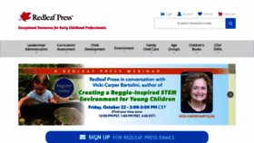 What Redleafpress.org website looked like in 2021 (4 years ago)