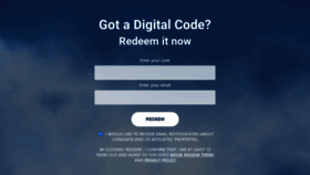 What Redeemmovie.com website looked like in 2021 (2 years ago)