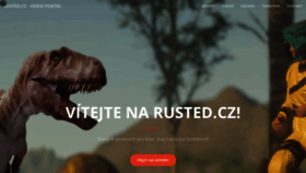 What Rusted.cz website looked like in 2021 (2 years ago)