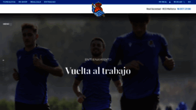 What Realsociedad.com website looked like in 2021 (2 years ago)